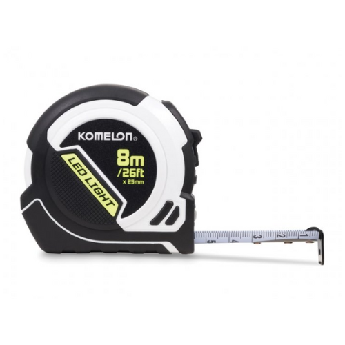 KOMELON LED 8M/26FT*25MM TAPE MEASURE