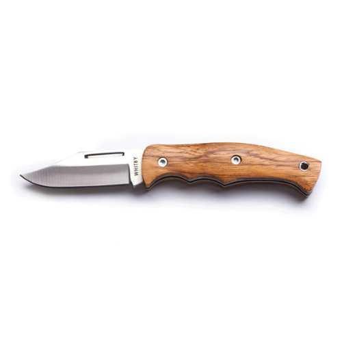 WHITBY SLIP JOINT KNIFE - ZEBRA WOOD