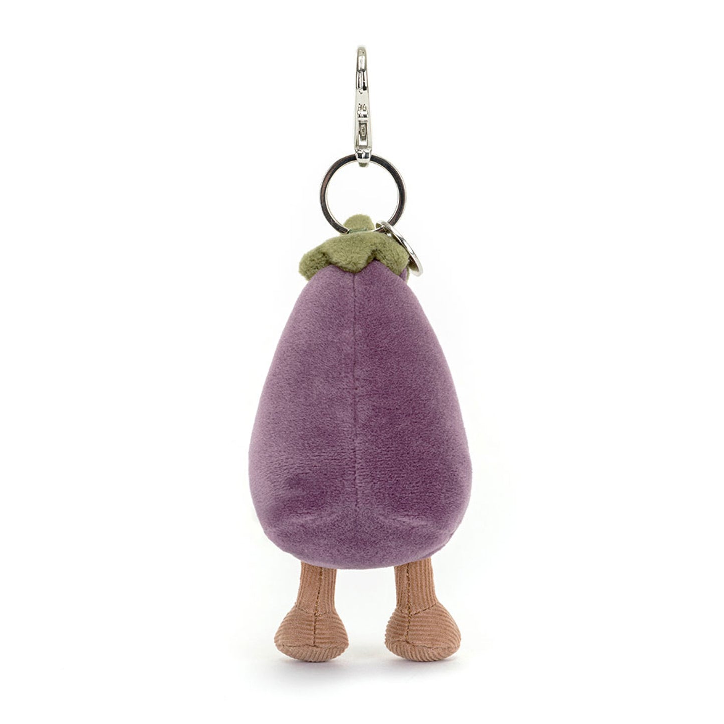 JELLYCAT VIVACIOUS VEGETABLE AUBERGINE BAG CHARM