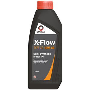 COMMA X-FLOW XS 10W-40 SEMI SYN 1L