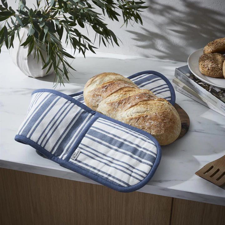 ULSTER WEAVERS DENIM STRIPE DOUBLE OVEN GLOVE