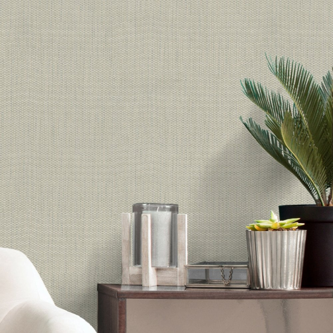 BELGRAVIA DAHLIA TEXTURED HESSIAN WALLPAPER