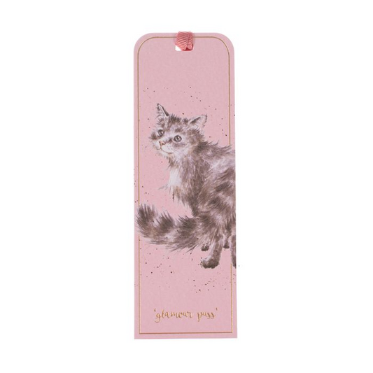 WRENDALE 'GLAMOUR PUSS' CAT BOOKMARK