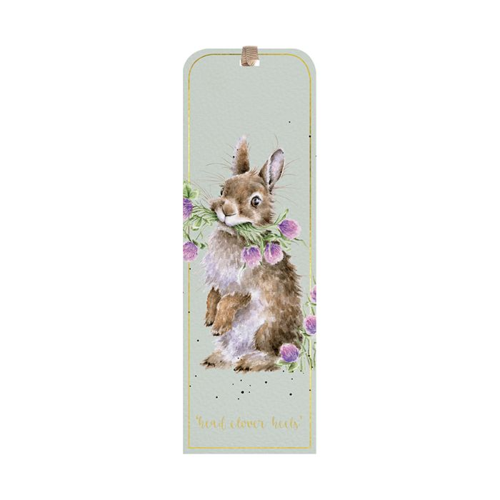 WRENDALE 'HEAD CLOVER HEELS' RABBIT BOOKMARK