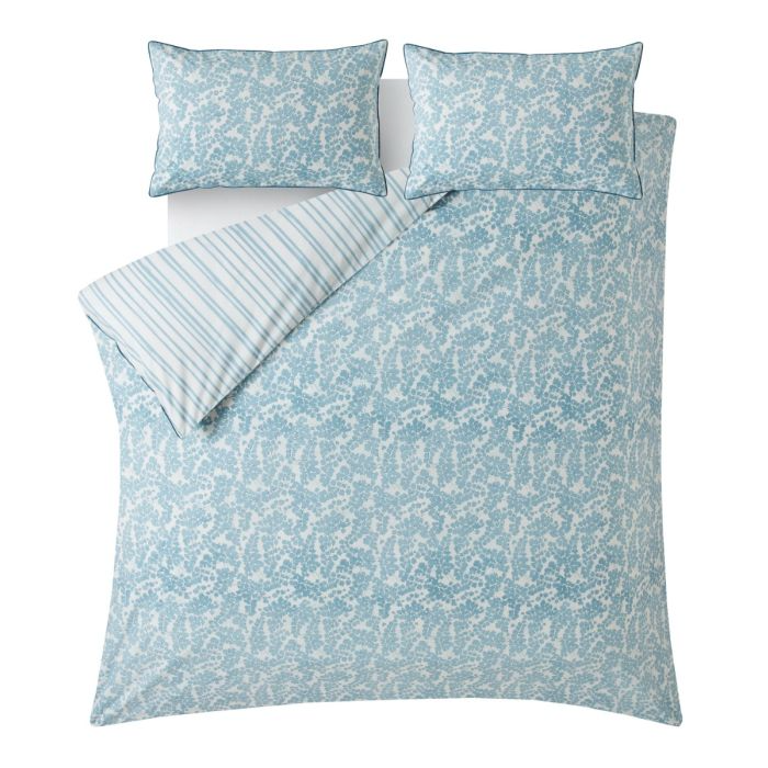 LAURA ASHLEY CARIAD SPRAY NEWPORT BLUE BEDDING SET