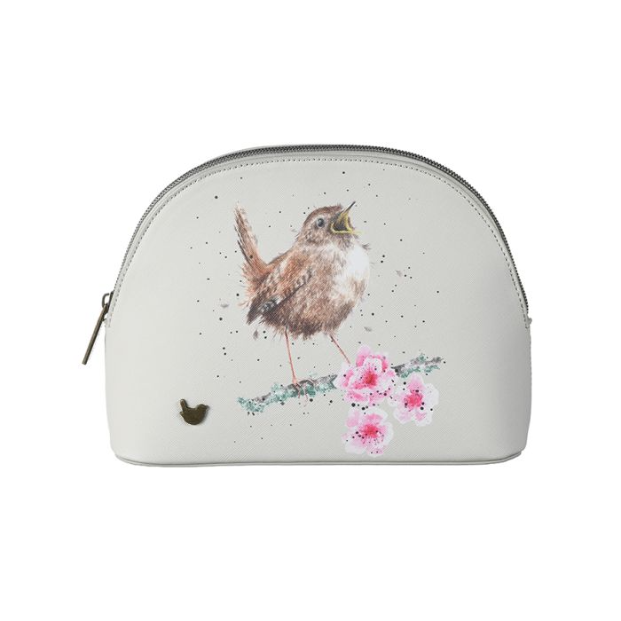 WRENDALE 'LITTLE TWEETS' WREN MEDIUM COSMETIC BAG