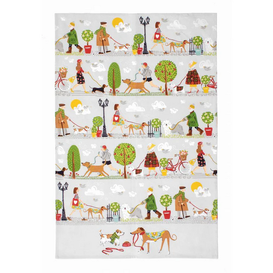 ULSTER WEAVERS WALKIES COTTON TEA TOWEL