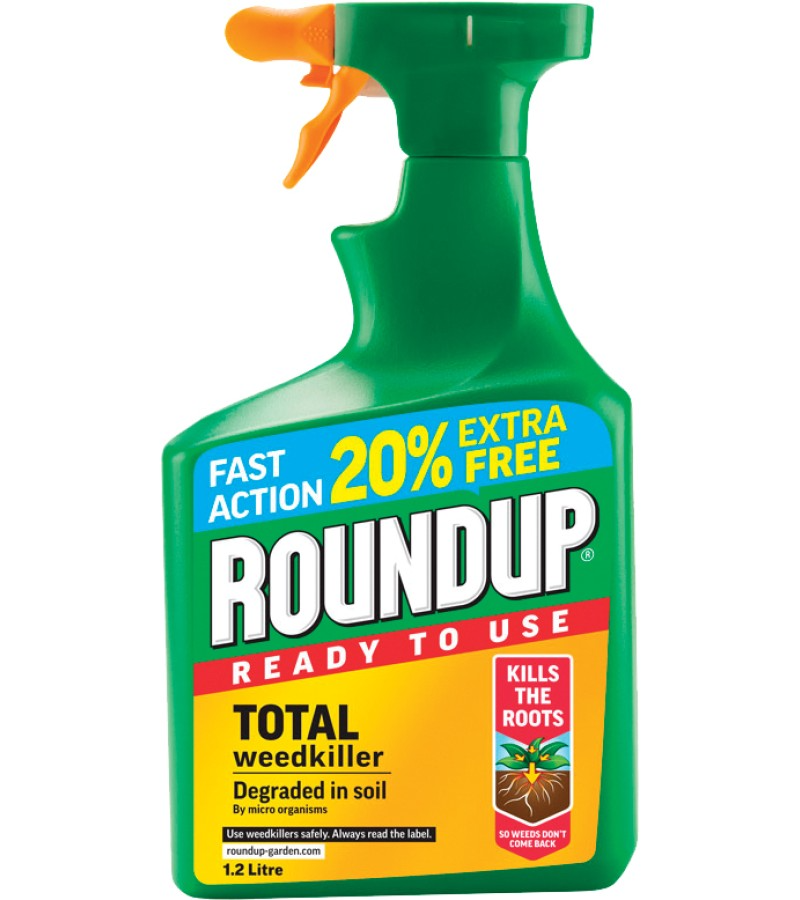 ROUNDUP TOTAL READY TO USE WEEDKILLER 1.2LTR