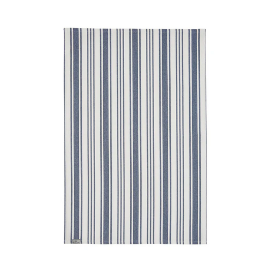 ULSTER WEAVERS DENIM STRIPE COTTON TEA TOWEL