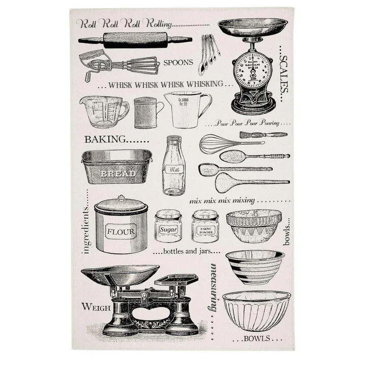 ULSTER WEAVERS BAKING BEIGE 74x48cm TEA TOWEL