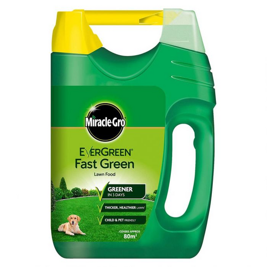 MIRACLE-GRO EVERGREEN FAST GREEN SPREADER 80M²