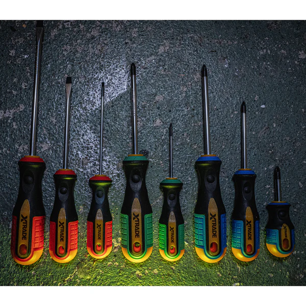 XTRADE 8 PIECE SCREWDRIVER SET