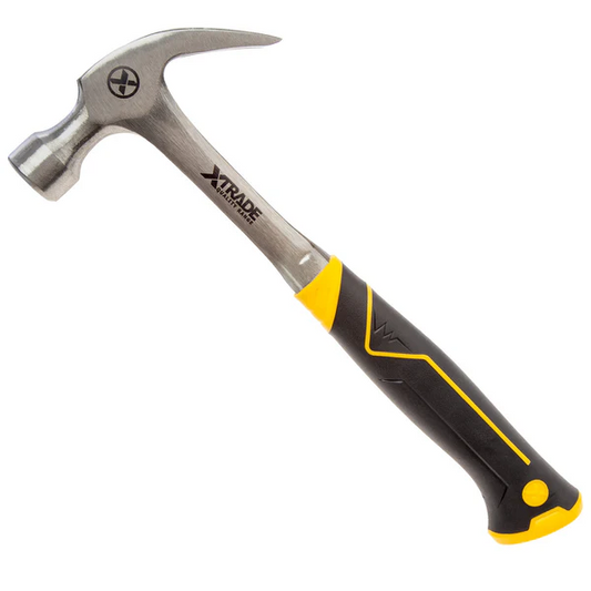 XTRADE 1 PIECE STEEL CLAW HAMMER 16OZ