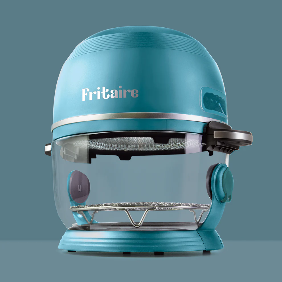 FRITAIRE GLASS AIR FRYER - TEAL