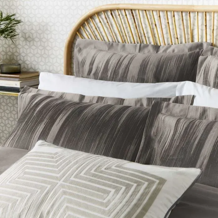 HARLEQUIN MOTION DUVET COVER - STEEL