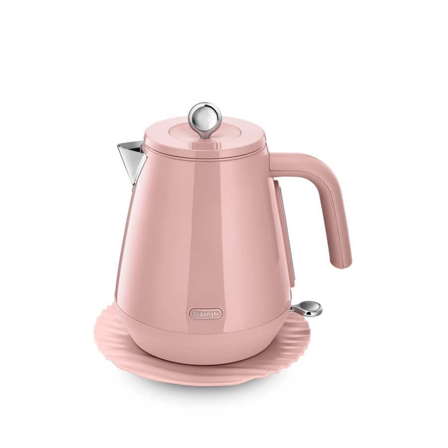 DELONGHI ECLETTICA KETTLE PINK