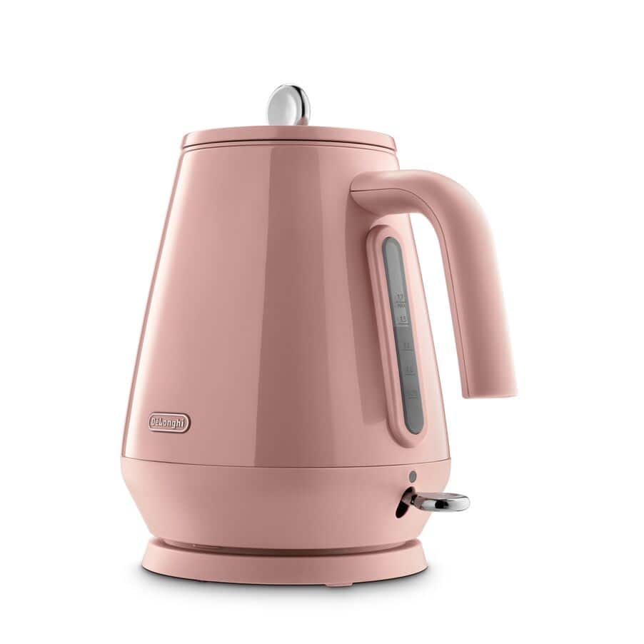 DELONGHI ECLETTICA KETTLE PINK