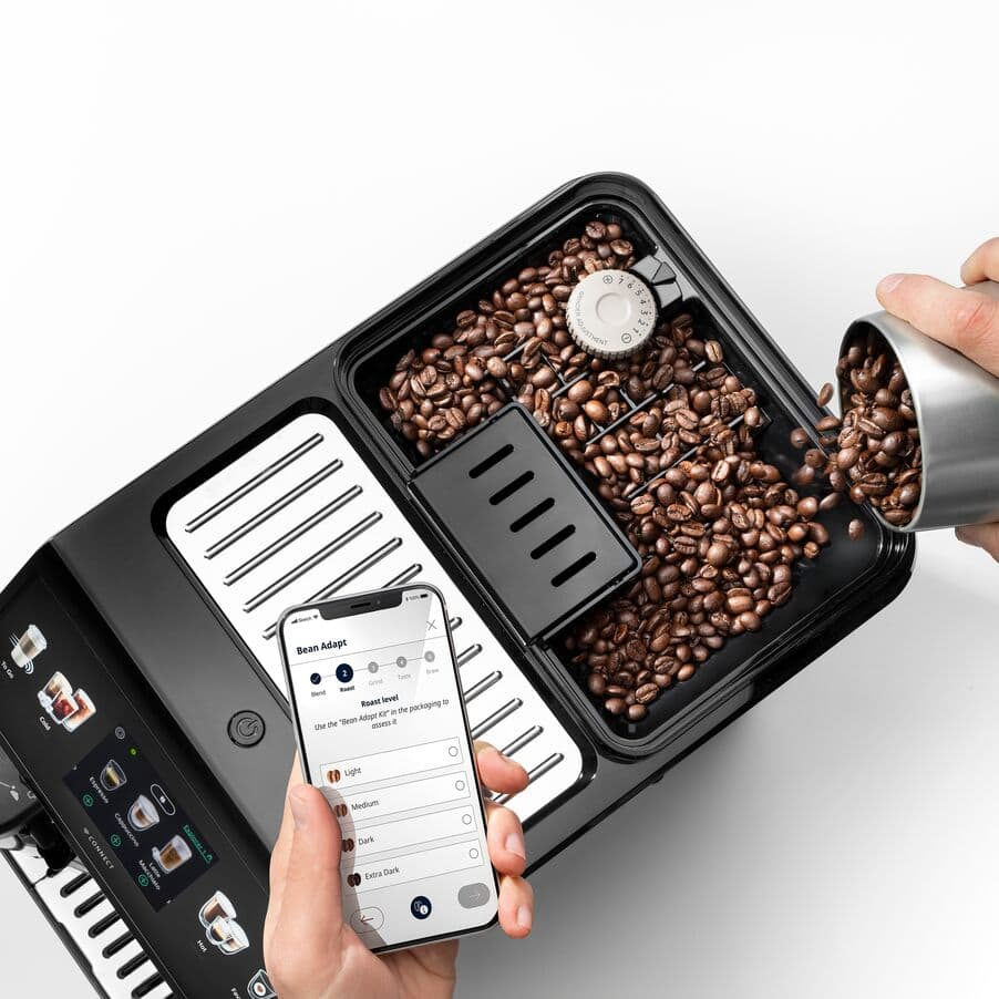 DELONGHI ELETTA EXPLORE BEAN TO CUP COFFEE MACHINE WITH COLD BREW TECH