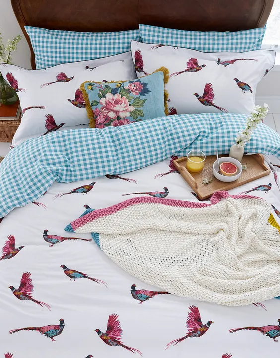 JOULES PATTERDALE PHEASANTS BEDDING SET