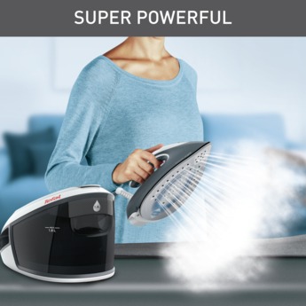 TEFAL EXPRESS AIRGLIDE SV8020 STEAM GENERATOR IRON – 2800W / WHITE & GREY