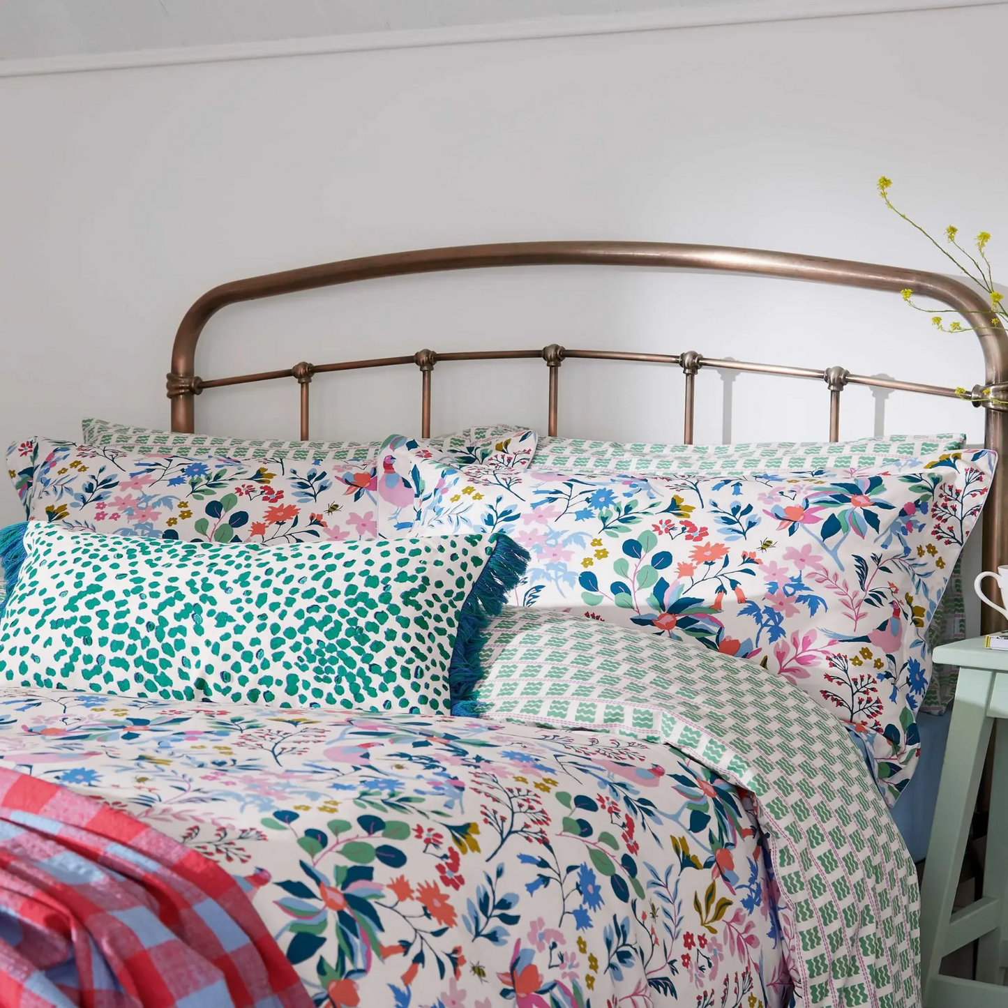 JOULES PHEASANT FLORAL DUVET SET