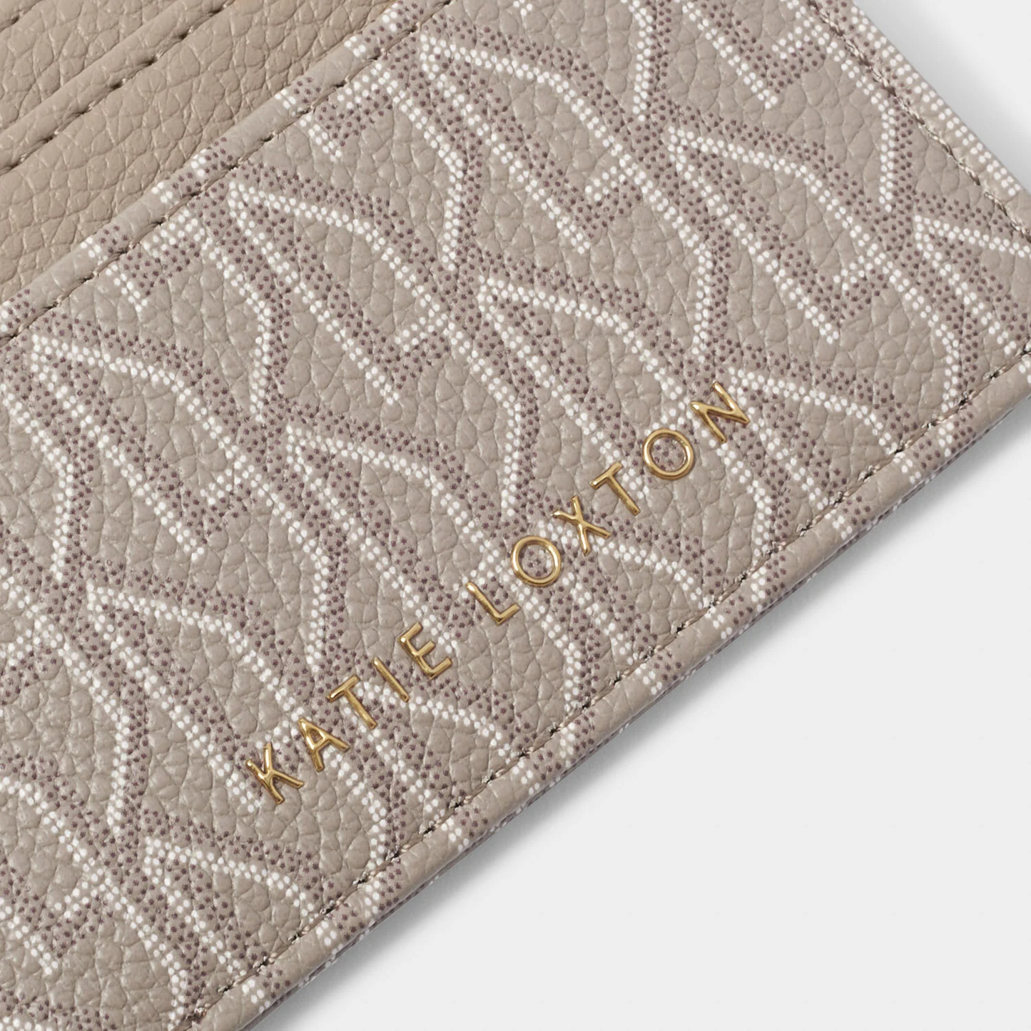 KATIE LOXTON SIGNATURE CARDHOLDER TAUPE