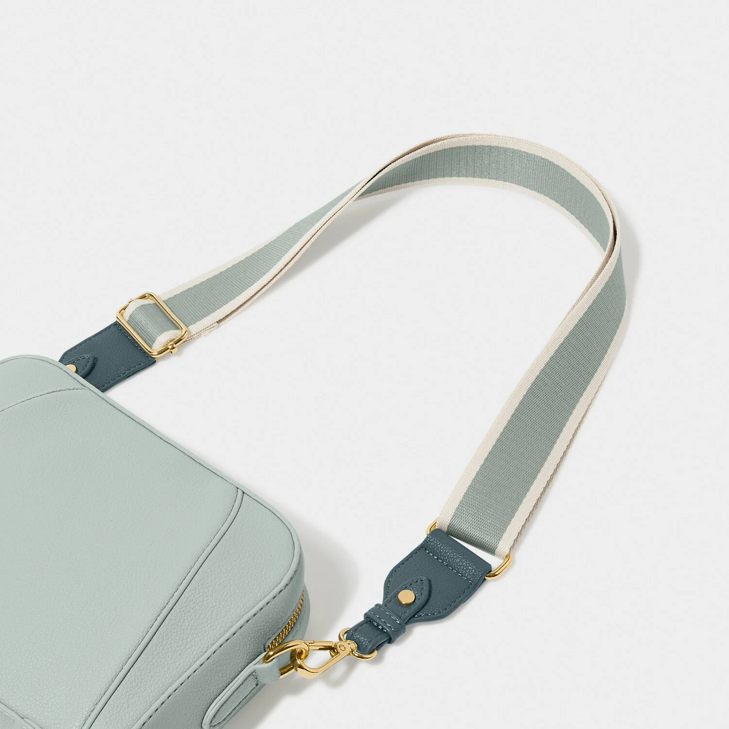 KATIE LOXTON DUSTY STRIPE CANVAS BAG STRAP