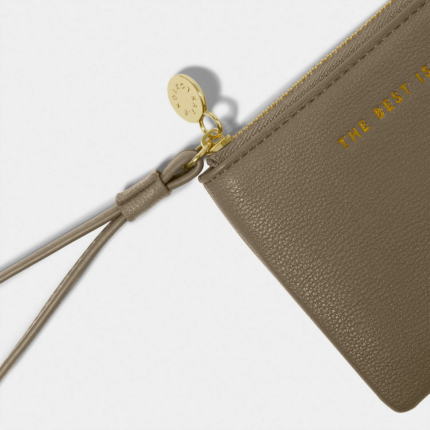 KATIE LOXTON 'THE BEST IS YET TO COME' POUCH MINK