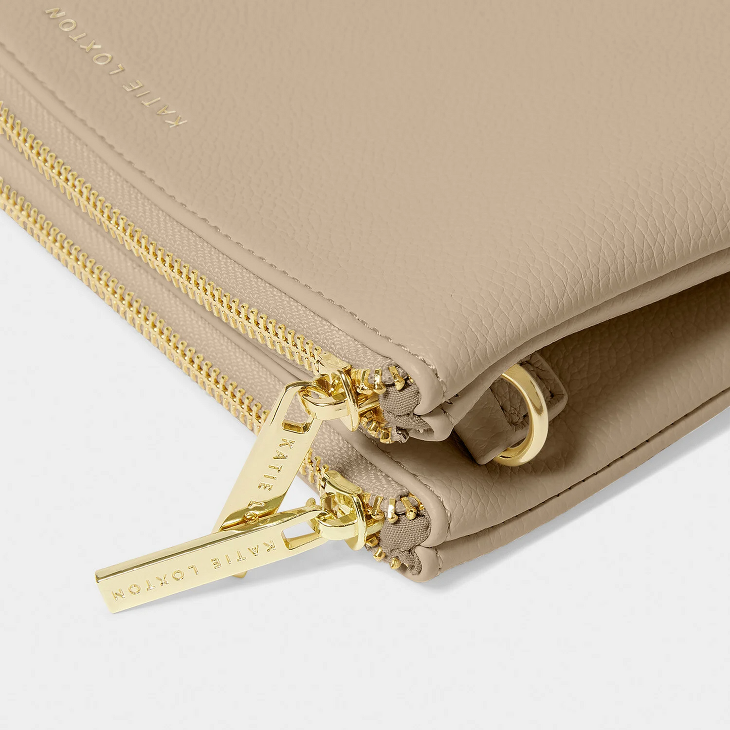 KATIE LOXTON DUO POUCH LIGHT TAUPE