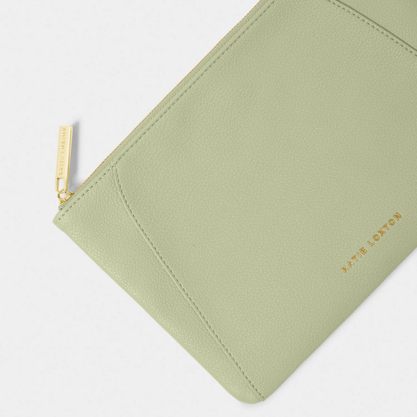 KATIE LOXTON HANA POUCH SOFT SAGE