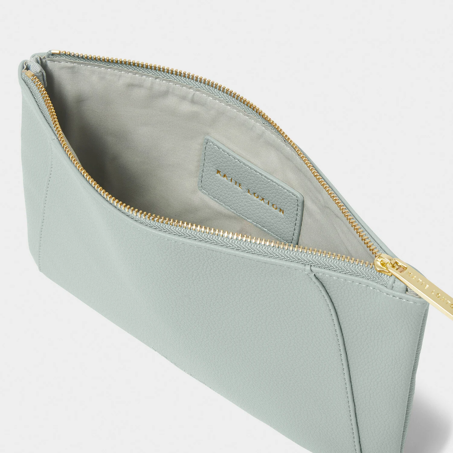 KATIE LOXTON HANA POUCH DUCK EGG BLUE