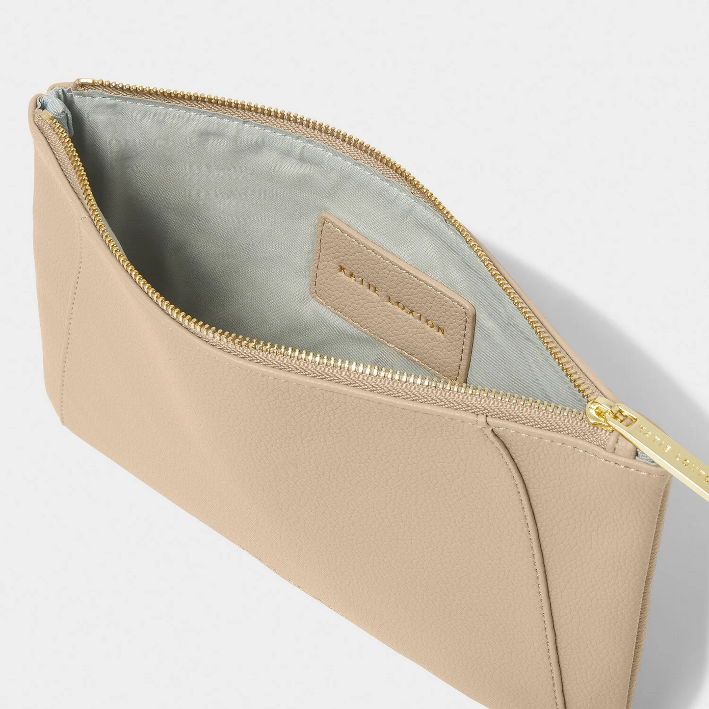 KATIE LOXTON HANA POUCH LIGHT TAUPE