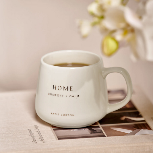 KATIE LOXTON PORCELAIN 'HOME' MUG