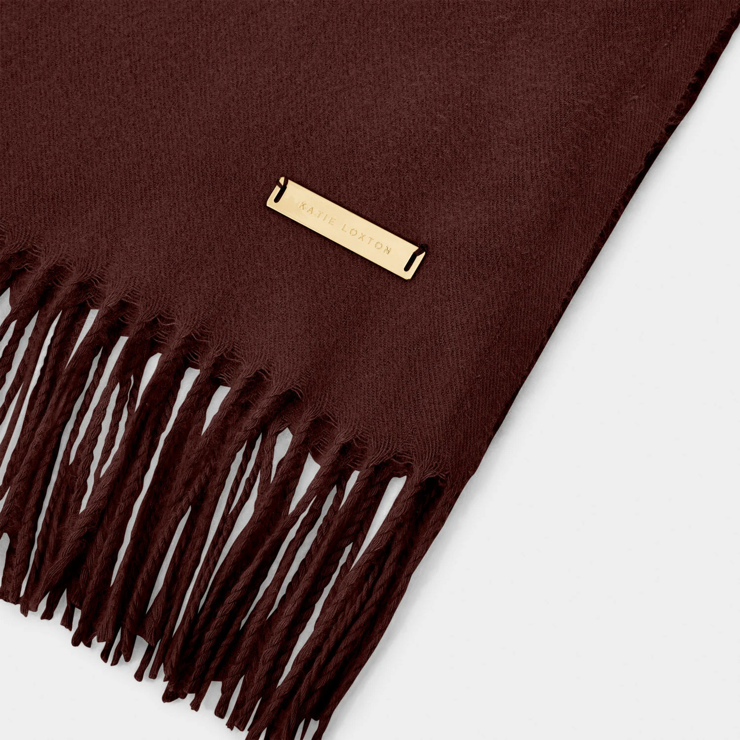 KATIE LOXTON BLANKET SCARF CACAO