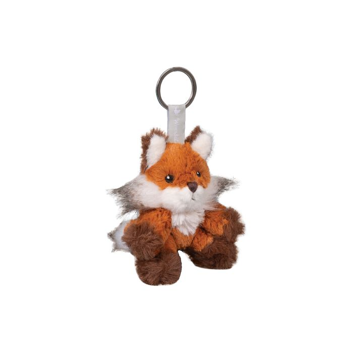 WRENDALE 'AUTUMN' FOX PLUSH CHARACTER KEYRING