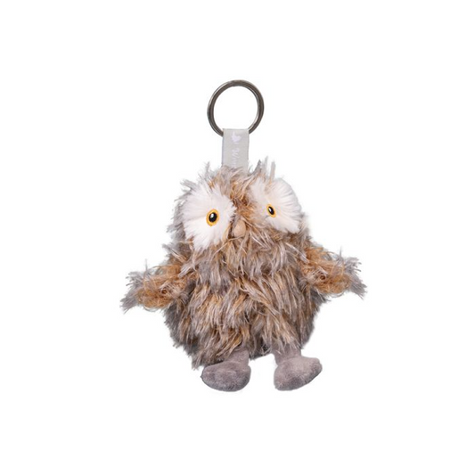 WRENDALE 'ELVIS' OWL PLUSH CHARACTER KEYRING