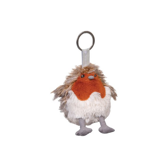 WRENDALE 'ADELE' ROBIN PLUSH CHARACTER KEYRING