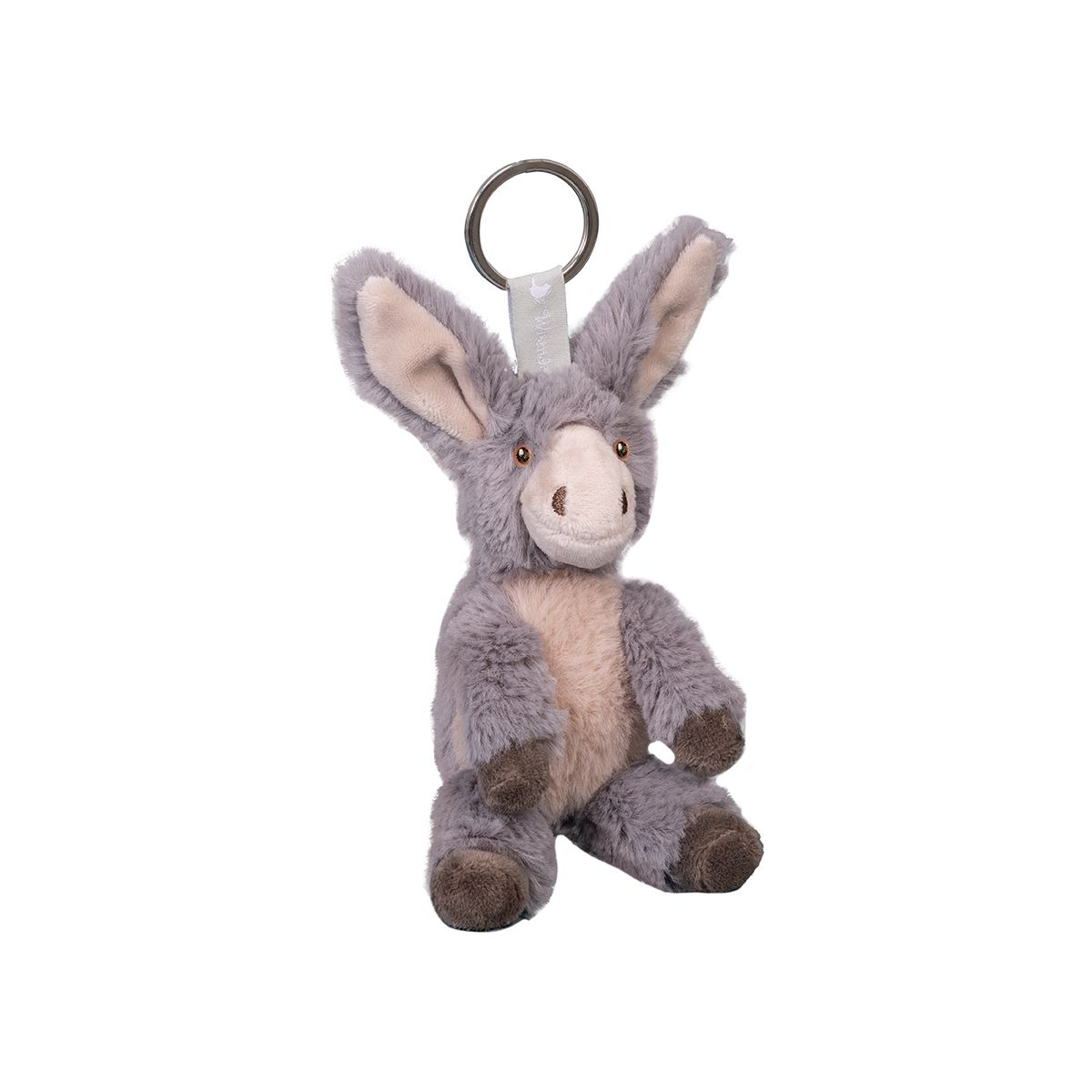 WRENDALE 'JACK' DONKEY PLUSH CHARACTER KEYRING