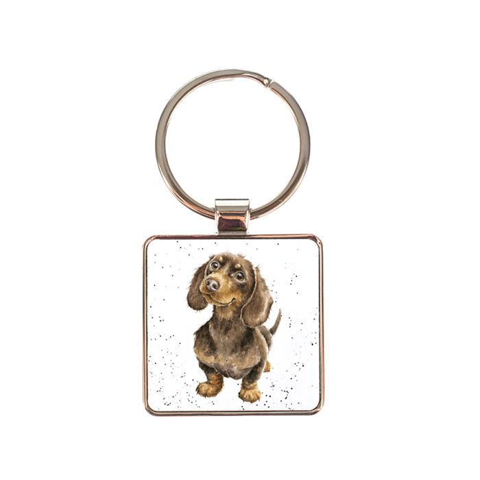 WRENDALE 'LITTLE ONE' DACHSHUND KEYRING