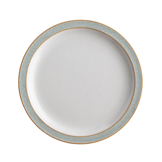 DENBY ELEMENTS LIGHT GREY DINNER PLATE