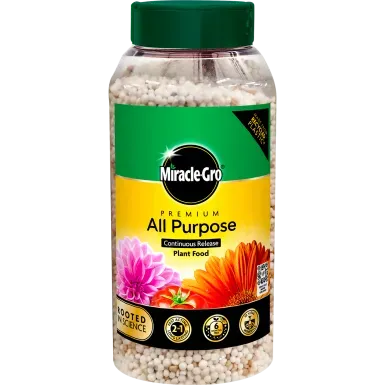 MIRACLE-GRO ALL PURPOSE CONTINUOUS RELEASE PLANT FOOD 900G