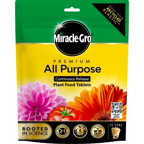 MIRACLE-GRO ALL PURPOSE CONTINUOUS RELEASE TABLETS 35