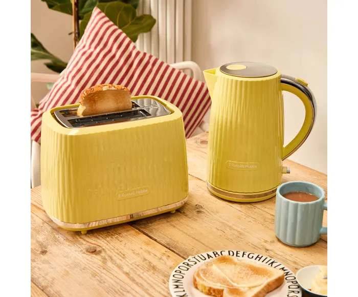 RUSSELL HOBBS EDEN KETTLE LEMON YELLOW