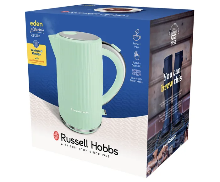 RUSSELL HOBBS EDEN KETTLE PISTACHIO GREEN