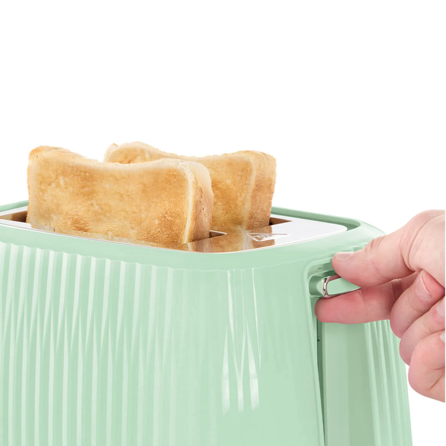 RUSSELL HOBBS EDEN TOASTER PISTACHIO GREEN