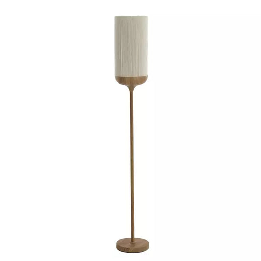 LIGHT & LIVING DANIA WOOD PRINT FLOOR LAMP