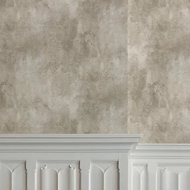 GRANDECO PAUL MONEYPENNY TAUPE CASTELLO PLASTER PATINA WALLPAPER