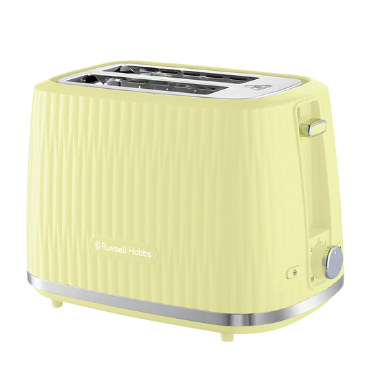 RUSSELL HOBBS EDEN TOASTER LEMON YELLOW