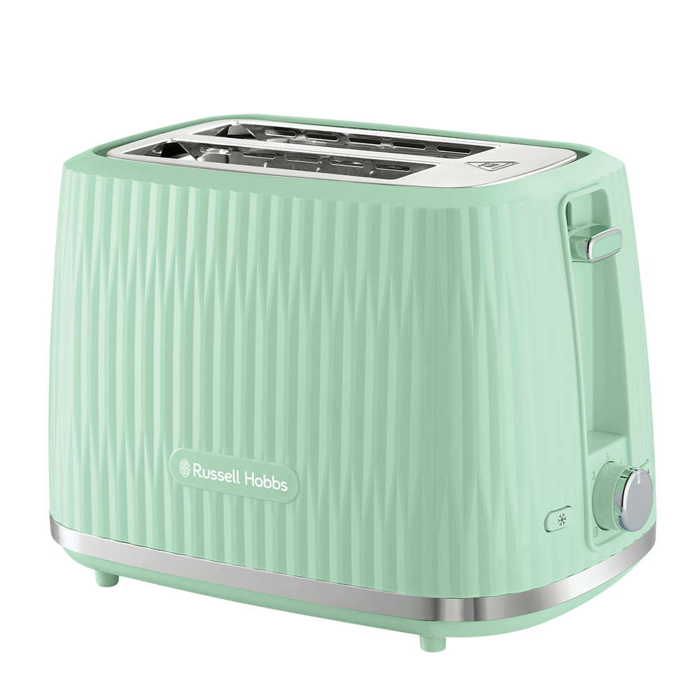 RUSSELL HOBBS EDEN TOASTER PISTACHIO GREEN