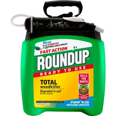 ROUNDUP FAST ACTION READY TO USE PUMP 'N GO WEEDKILLER 5L